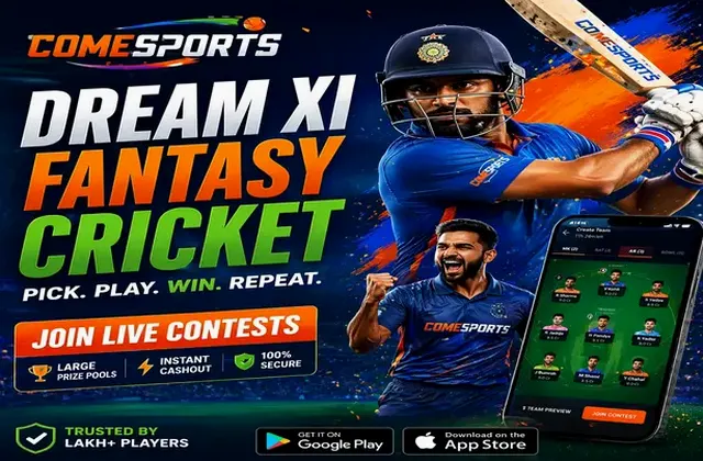 ComFantasy (com fantasy cricket) fantasy cricket & matchday visual 1